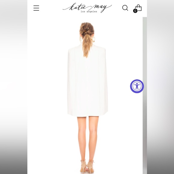 Katie May Boss Lady Cape Dress - Picture 2 of 9